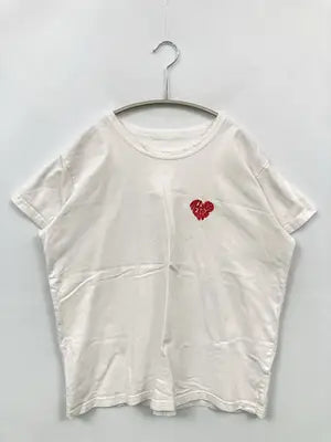 Tシャツ/カットソー/トップス/ホワイト/F