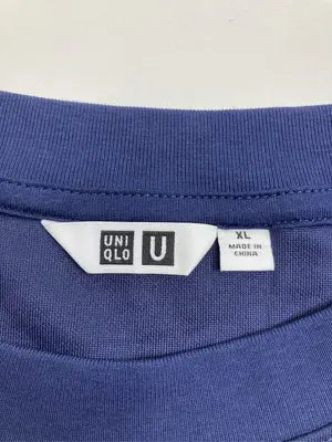 UNIQLO/ユニクロ/Tシャツ/カットソー/トップス/ネイビー/XL