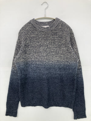 PLUS ONE/プラスワン/ニット/セーター/トップス/グレー/SMALL