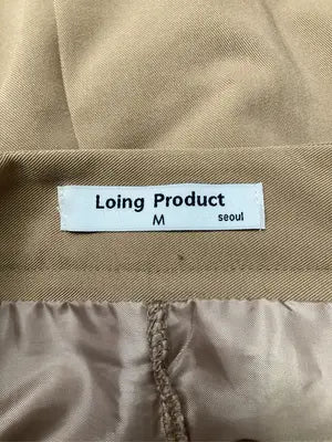 Loing Product/ショート/ミニスカート/スカート/ベージュ/M