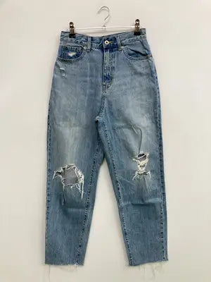 UNIQLO JEANS/ユニクロジーンズ/デニムパンツ/パンツ/ブルー/24 (61cm)