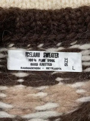 ICELAND SWEATER/ニット/セーター/トップス/ベージュ/L