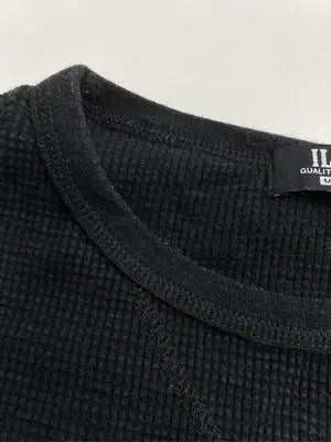 ILL'S/イルズ/Tシャツ/カットソー/トップス/ブラック/M