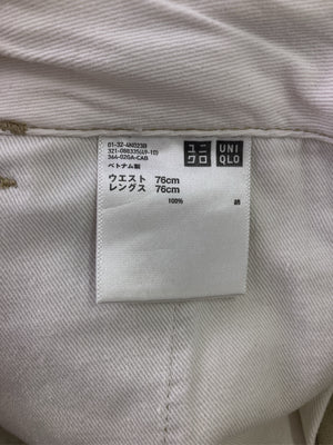 UNIQLO/ユニクロ/チノパンツ/パンツ/ベージュ/76ｃｍ