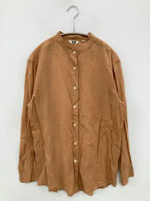 UNIQLO/ユニクロ/シャツ/ブラウス/トップス/ブラウン/S