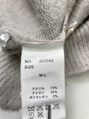 CLASSICAL ELF/クラシカルエルフ/ニット/セーター/トップス/ベージュ/M-L