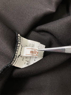 mily bilet/ジャンパースカート/ワンピース/ドレス/ブラウン/M