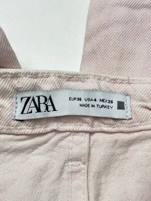 ZARA/ザラ/デニムパンツ/パンツ/ピンク/EUR36 USA4 MEX26