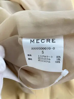 MECRE/メクル/シャツワンピース/ワンピース/ドレス/イエロー/s