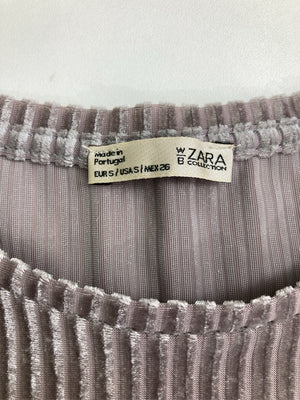 ZARA/ザラ/Tシャツ/カットソー/トップス/グレー/S