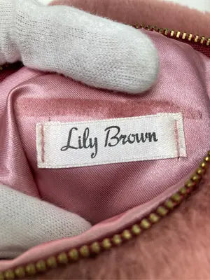 Lily brown/リリーブラウン/ショルダーバッグ/バッグ/レッド