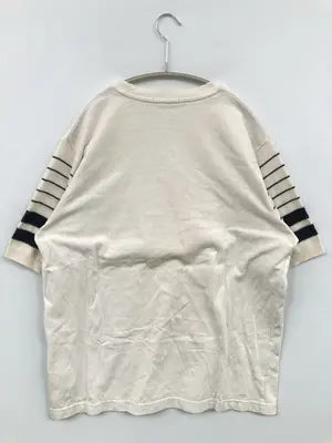 COMME CA ISM/コムサイズム/Tシャツ/カットソー/トップス/アイボリー/L