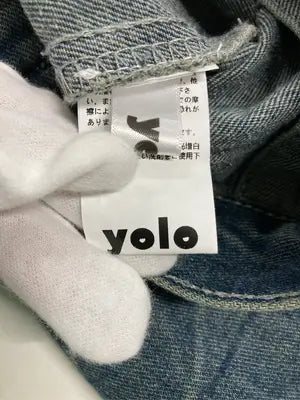 yolo/ヨロ/デニムジャケット/ジャケット/アウター/ブルー/2XL