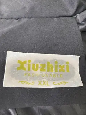 Xiuzhixi/ダウンベスト/ジャケット/アウター/ブラック/XXL