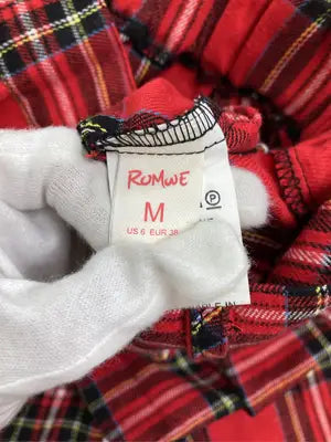 ROMWE/ロムウィー/その他パンツ/パンツ/レッド/M
