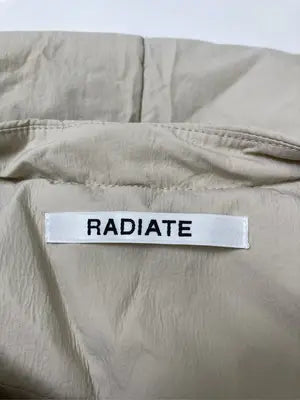 RADIATE/ノーカラージャケット/ジャケット/アウター/ベージュ/F