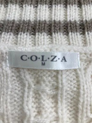 COLZA/コルザ/ベスト/トップス/アイボリー/M