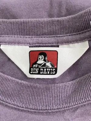BEN DAVIS/ベンデイビス/Tシャツ/カットソー/トップス/パープル/M