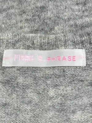 FREE'S PHRASE/フリーズフレーズ/Tシャツ/カットソー/トップス/グレー/M