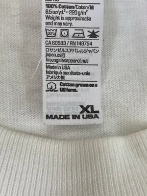 1997/Tシャツ/カットソー/トップス/ホワイト/XL