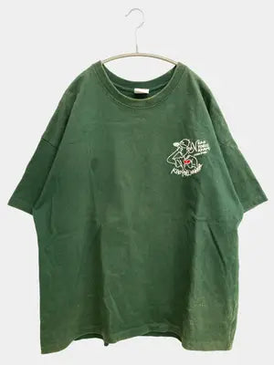 KAOYORINAKAMI/カオヨリナカミ/Tシャツ/カットソー/トップス/グリーン/L