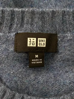 UNIQLO/ユニクロ/ニット/セーター/トップス/スカイブルー/M