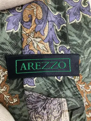 Arezzo/ネクタイ/ファッション雑貨/グリーン