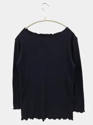nano UNIVERSE/ナノユニバース/Tシャツ/カットソー/トップス/ブラック/F