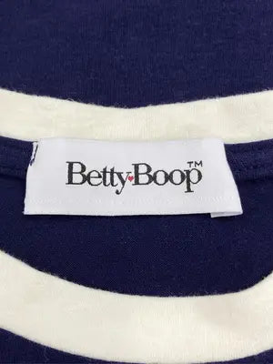 Betty・Boop/ベティブープ/Tシャツ/カットソー/トップス/ネイビー/ONE