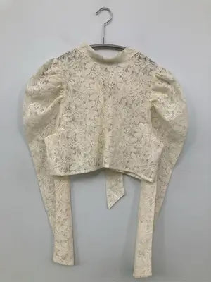 LANVIN EN BLUE/シャツ/ブラウス/トップス/アイボリー/F