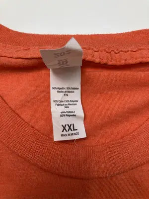 Tultex/タルテックス/Tシャツ/カットソー/トップス/オレンジ/XXL