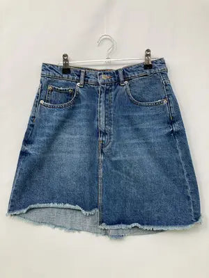 ZARA WOMAN/ザラウーマン/デニムスカート/スカート/ブルー/USA M