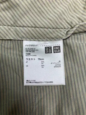 UNIQLO/ユニクロ/その他パンツ/パンツ/ベージュ/w79cm