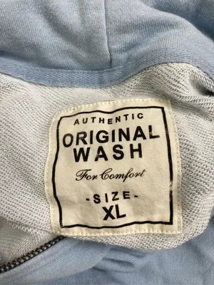 AUTHENTIC/オーセンティック/パーカー/トップス/スカイブルー/XL