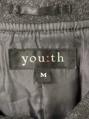 youth/ダッフルコート/ジャケット/アウター/グレー/M