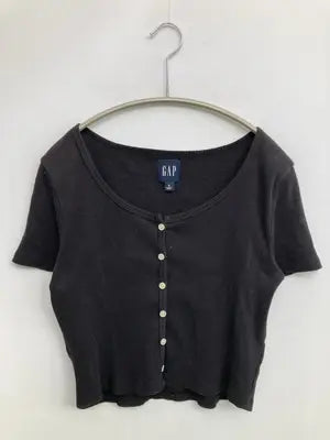GAP/ギャップ/Tシャツ/カットソー/トップス/ブラック/S