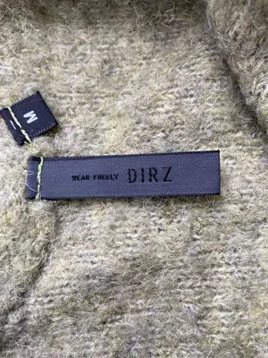 DIRZ/ニット/セーター/トップス/カーキ/M