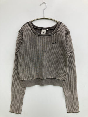 X-GIRL/エックスガール/Tシャツ/カットソー/トップス/グレー/M