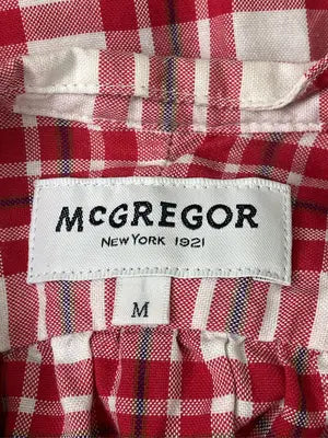 McGREGOR/マックレガー/シャツ/ブラウス/トップス/レッド/M