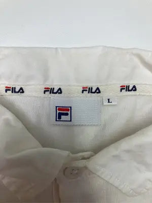 FILA/フィラ/ポロシャツ/トップス/ホワイト/L