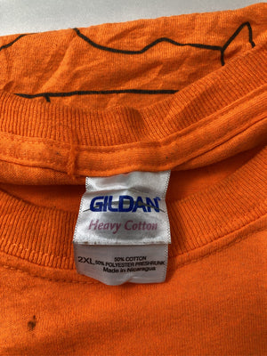 GILDAN/ギルダン/Tシャツ/カットソー/トップス/オレンジ/2XL