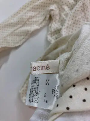 enracine/アンラシーネ/Tシャツ/カットソー/トップス/アイボリー/M