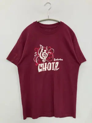 Tシャツ/カットソー/トップス/レッド