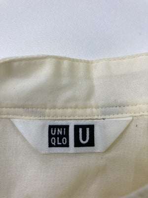 UNIQLO U/ユニクロユー/シャツ/ブラウス/トップス/アイボリー/S