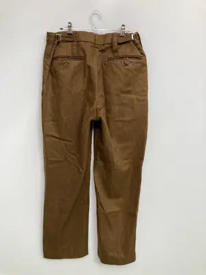 TROUSER/スラックス/パンツ/ブラウン/Leg76  Waist88  Seat104