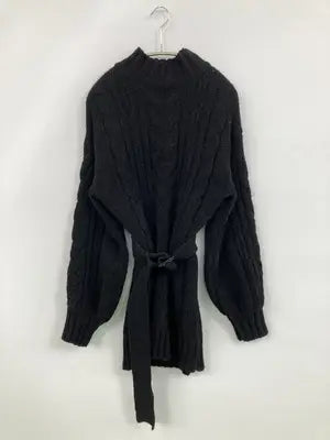 AZUL by MOUSSY/アズールバイマウジー/ニット/セーター/トップス/ブラック/S