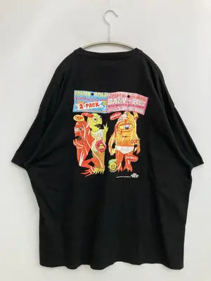 toy machine/トイマシーン/Tシャツ/カットソー/トップス/ブラック/XL
