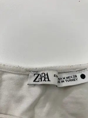 ZARA/ザラ/Tシャツ/カットソー/トップス/アイボリー/M