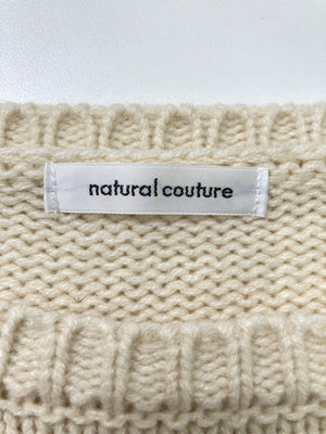 natural couture/ナチュラルクチュール/ニット/セーター/トップス/アイボリー/F