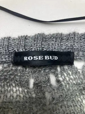 ROSE BUD/ローズバッド/ニット/セーター/トップス/グレー/F